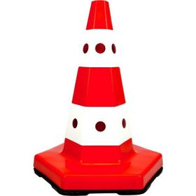 İleri Trafik Klasik Kedi Gözlü 50 cm Ağırlıklı Trafik Dubası