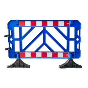İleri Trafik Mavi 150x100 cm Güvenlik Barikatı