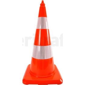 İleri Trafik Pvc 10 Adet 75 cm Çift Reflektifli Trafik Dubası