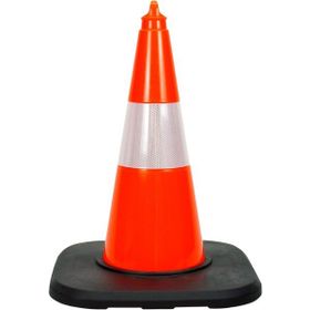 İleri Trafik Pvc 50 cm Reflektifli Ağırlıklı Trafik Dubası