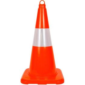 İleri Trafik Pvc 50 cm Reflektifli Trafik Dubası