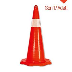 İleri Trafik Pvc 70 cm Tek Reflektifli Trafik Dubası