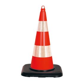 İleri Trafik Pvc 75 cm Çift Reflektifli Ağırlıklı Trafik Dubası