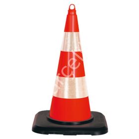 İleri Trafik Pvc 75 cm Çift Reflektifli Ağırlıklı Trafik Dubası