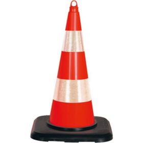 İleri Trafik Pvc 75 cm Çift Reflektifli Ağırlıklı Trafik Dubası