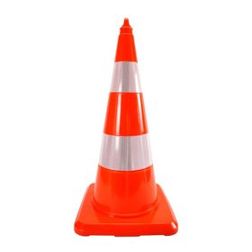 İleri Trafik Pvc 75 cm Çift Reflektifli Trafik Dubası