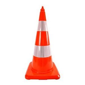 İleri Trafik Pvc 75 cm Çift Reflektifli Trafik Dubası