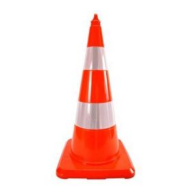 İleri Trafik Pvc 75 cm Çift Reflektifli Trafik Dubası