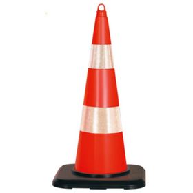 İleri Trafik Pvc 90 cm Çift Reflektifli Ağırlıklı Trafik Dubası
