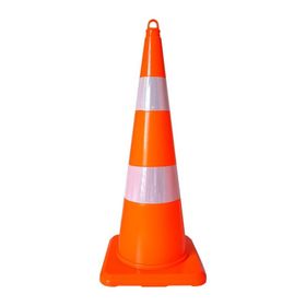İleri Trafik Pvc 90 cm Çift Reflektifli Trafik Dubası