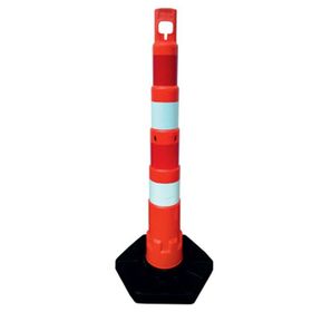İleri Trafik Reflektifli 120x14 cm Dubalı Dikme Koni