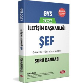 İletişim Başkanlığı GYS Şef Soru Bankası - Data Yayınları
