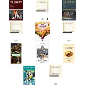 İletişim Yayınları - Anna Karenina - 10 Adet Kitap Set - Lev N. Tolstoy