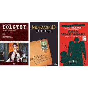 İletişim Yayınları - Anna Karenina - 2 Adet Kitap Set - Lev N. Tolstoy