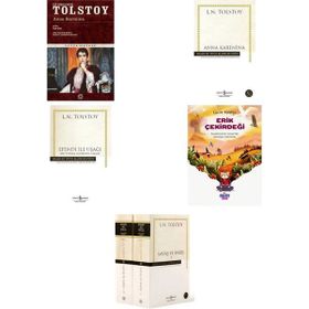 İletişim Yayınları - Anna Karenina - 4 Adet Kitap Set - Lev N. Tolstoy
