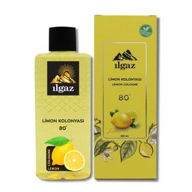 Ilgaz 400 ml 80° Elegance Limon Kolonyası