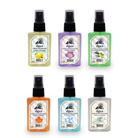 Ilgaz 6x50 ml Zeytin Çiçeği - Beyaz Zambak - Tütün - Ice Fresh - Safran - Limon Kolonyası