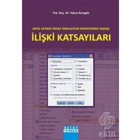 İLİŞKİ KATSAYILARI - YALÇIN KARAGÖZ