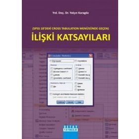 İLİŞKİ KATSAYILARI - YALÇIN KARAGÖZ