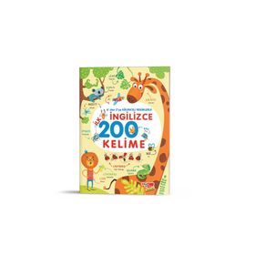 İlk 200 Kelime A'dan Z'ye Eğlenceli Resimlerle İngilizce Dikkat Atölyesi Yayınları