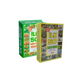 İlk 50 Hayvan + İlk 50 Meyve Sebze