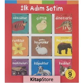 İlk Adım Setim Okul Öncesi 9 Mini Kitap Takım - Kolektif