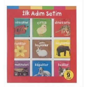 İlk Adım Setim Okul Öncesi 9 Mini Kitap Takım - Kolektif