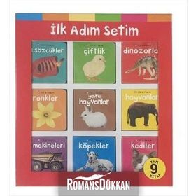 İlk Adım Setim Okul Öncesi 9 Mini Kitap Takım - Kolektif