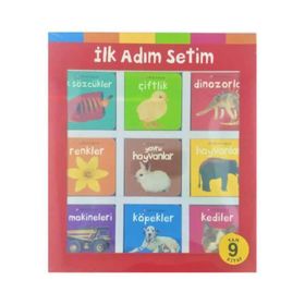 İlk Adım Setim Okul Öncesi 9 Mini Kitap Takım - Kolektif