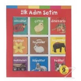İlk Adım Setim Okul Öncesi 9 Mini Kitap Takım - Kolektif