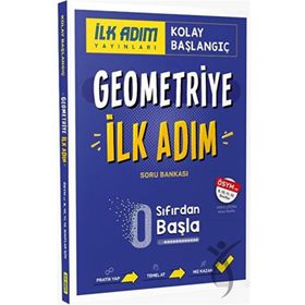 İlk Adım Yayınları - Geometriye İlk Adım Sıfırdan Kolay Başlangıç Kitabı