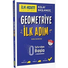 İlk Adım Yayınları - Geometriye İlk Adım Sıfırdan Kolay Başlangıç Kitabı