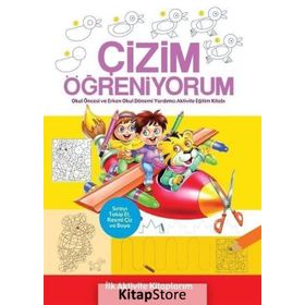 İlk Aktivite Kitaplarım - Çizim Öğreniyorum - Kolektif