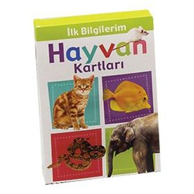 İlk Bilgilerim - Hayvan Bak Öğren Kartları