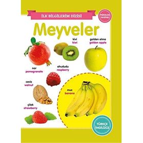 İlk Bilgilerim - Meyve Bak Öğren Kartları
