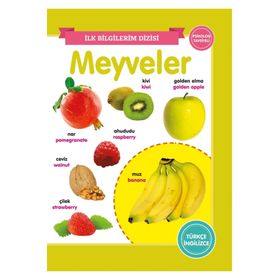 İlk Bilgilerim - Meyve Bak Öğren Kartları