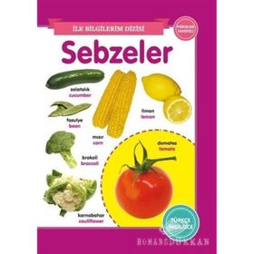 İlk Bilgilerim - Sebze Bak Öğren Kartları