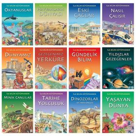İlk Bilim Kütüphanem Seti - 12 Kitap