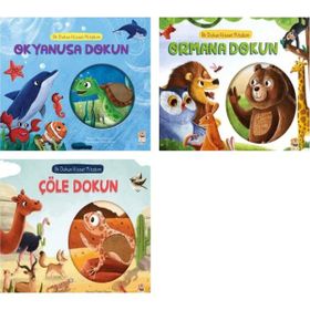 İlk Dokun Hisset Kitabım Okyanusa Dokun - Melek Dinçer - Sincap Kitap