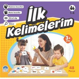 İlk Kelimelerim Eğitici Yapboz 3+ Yaş - Martı Çocuk Kulübü