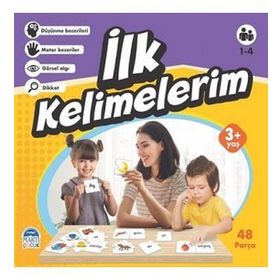 İlk Kelimelerim Eğitici Yapboz 3+ Yaş - Martı Çocuk Kulübü