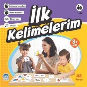İlk Kelimelerim Eğitici Yapboz 3+ Yaş - Martı Çocuk Kulübü