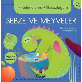 İlk Kelimelerim İlk Sözlüğüm - Sebze ve Meyveler Floki Çocuk