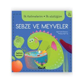 İlk Kelimelerim İlk Sözlüğüm - Sebze ve Meyveler Floki Çocuk
