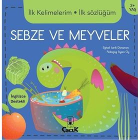 İlk Kelimelerim İlk Sözlüğüm - Sebze ve Meyveler Floki Çocuk