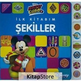 İlk Kitabım Şekiller - Disney Mickey ve Çılgın Yarışçılar - Kolektif