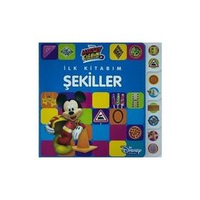 İlk Kitabım Şekiller - Disney Mickey ve Çılgın Yarışçılar - Kolektif