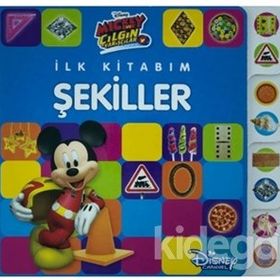 İlk Kitabım Şekiller - Disney Mickey ve Çılgın Yarışçılar - Kolektif