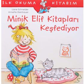 İlk Okuma Kitabım - Minik Elif Kitapları Keşfediyor