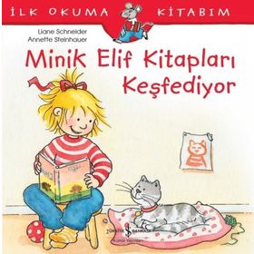 İlk Okuma Kitabım - Minik Elif Kitapları Keşfediyor